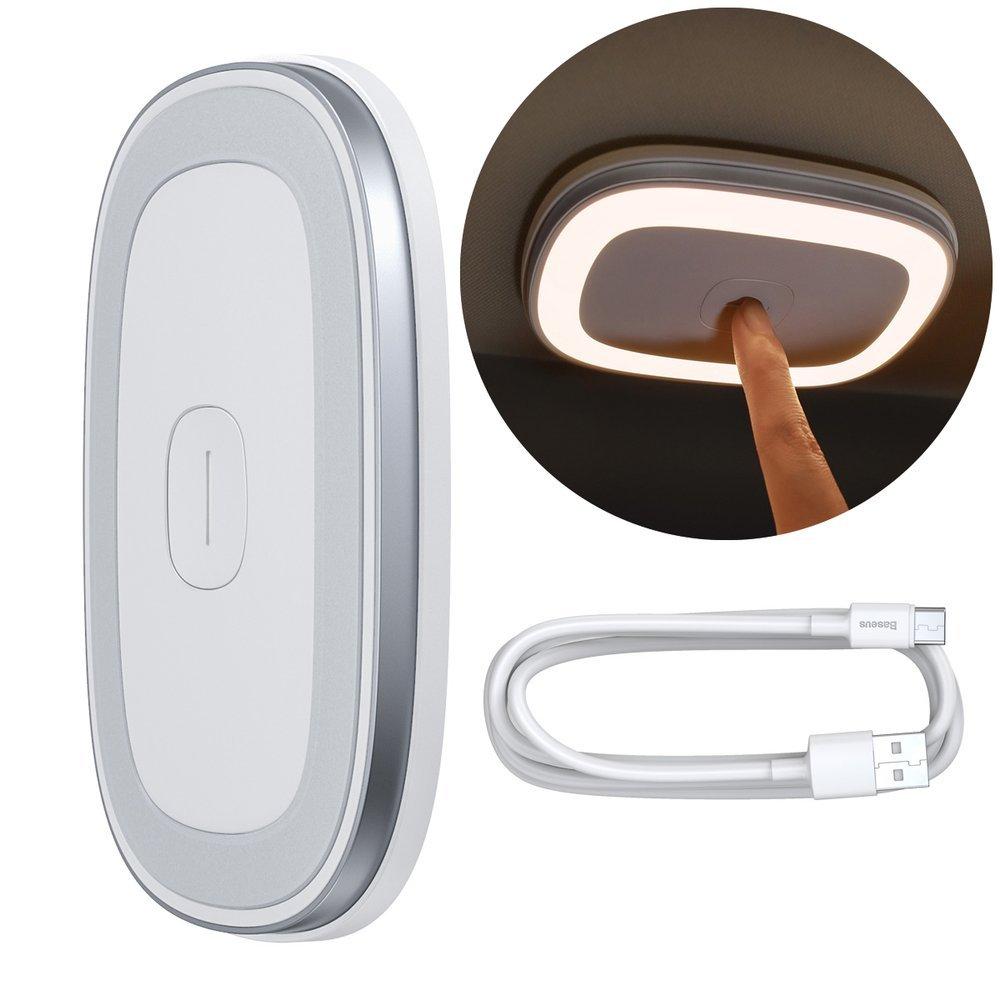 

Светодиодная магнитная лампа в салон автомобиля Baseus Bright Car Reading Light White (CRYDD01-02)