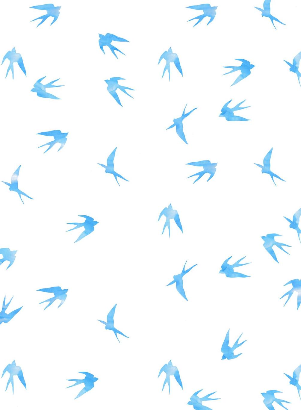 

Фотообои Арт-Обои Синие птички №47823 Мелкий песок