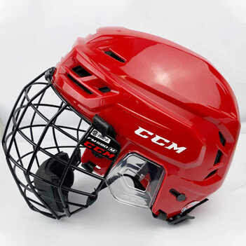 

Шлем CCM TACKS 210 с решеткой RED, Размер M, красный, T210C-R-M