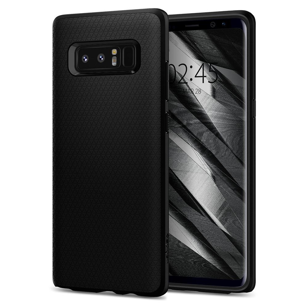 

Чехол Spigen для Samsung Galaxy Note 8 Liquid Air, Matte Black