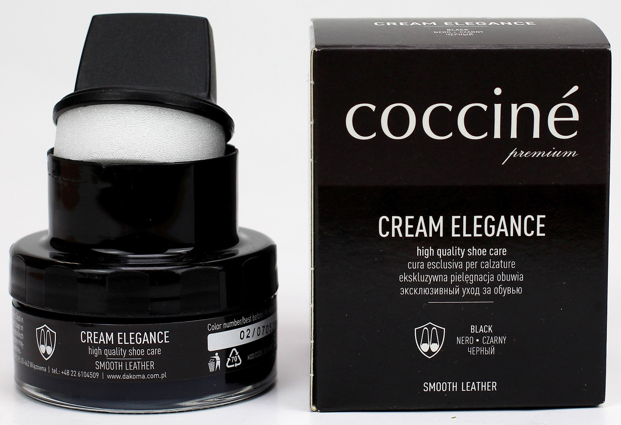 

Крем-губка Coccine cream elegance 50мл Черный