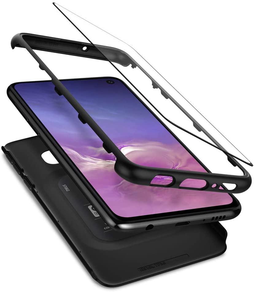 

Чехол Spigen для Samsung S10e, Thin Fit 360, Black