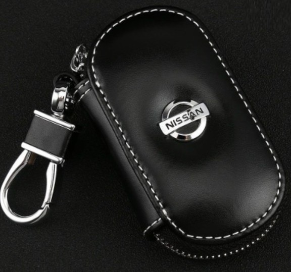 

Автомобильная ключница AksKar Key чехол брелок для авто с логотипом Nissan