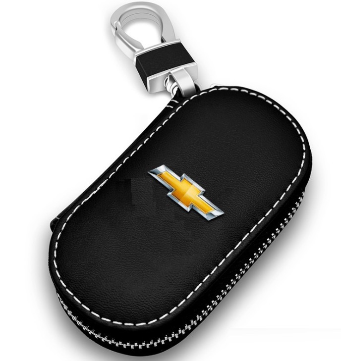 

Автомобильная ключница AksKar Key чехол брелок для авто с логотипом Chevrolet