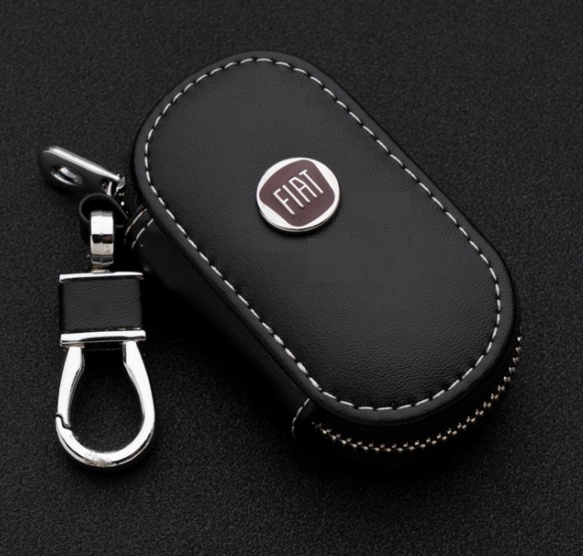 

Автомобильная ключница AksKar Key чехол брелок для авто с логотипом Fiat