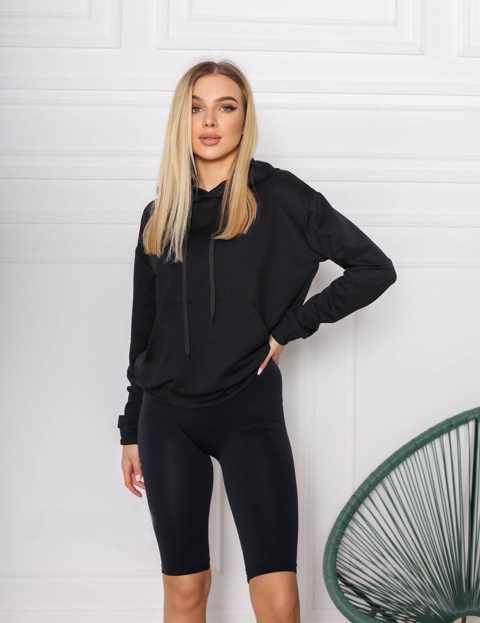 

Худи EVERYDAY Spring - Черный, Худи EVERYDAY Spring 42-44 Черный