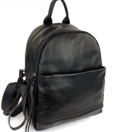 

Женский кожаный рюкзак Tiding Bag Черный 30 x 26 x 13 см 87115