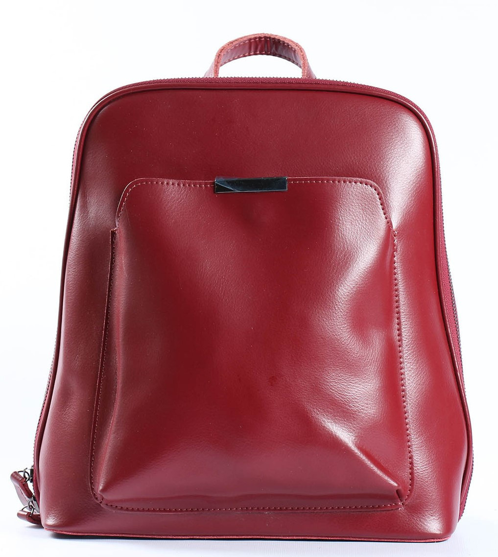 

Женский кожаный рюкзак Tiding Bag Бордовый 31 x 29 x 12 см 57368