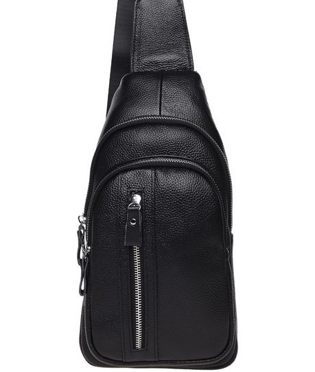 

Мужская кожаная сумка через плечо Keizer Черный 31,5 x 16 x 6 см K15055-black