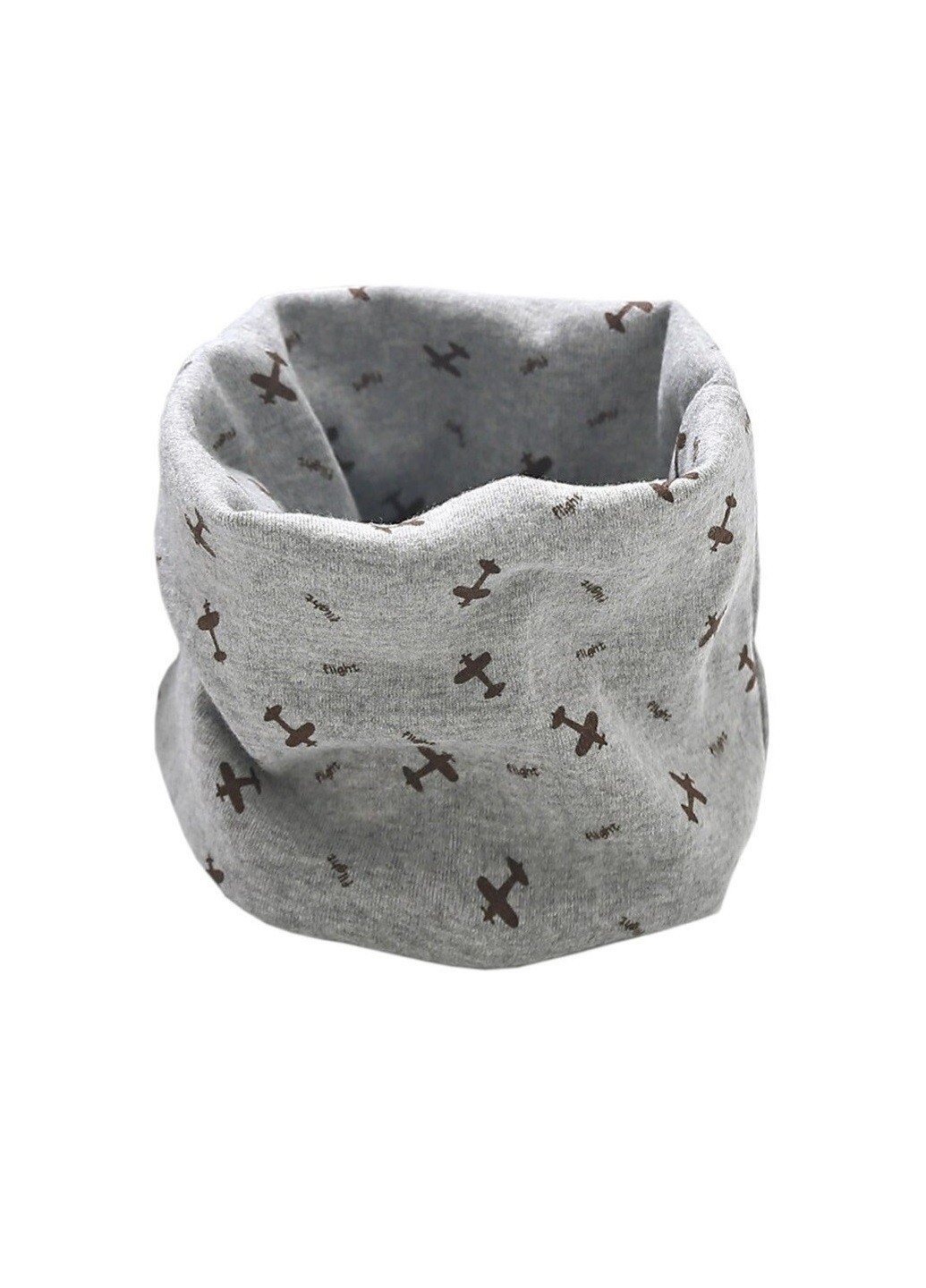 

Шарф-снуд Sweet Hats Самолётики 20*40 см Серый (ШФ-20-245)