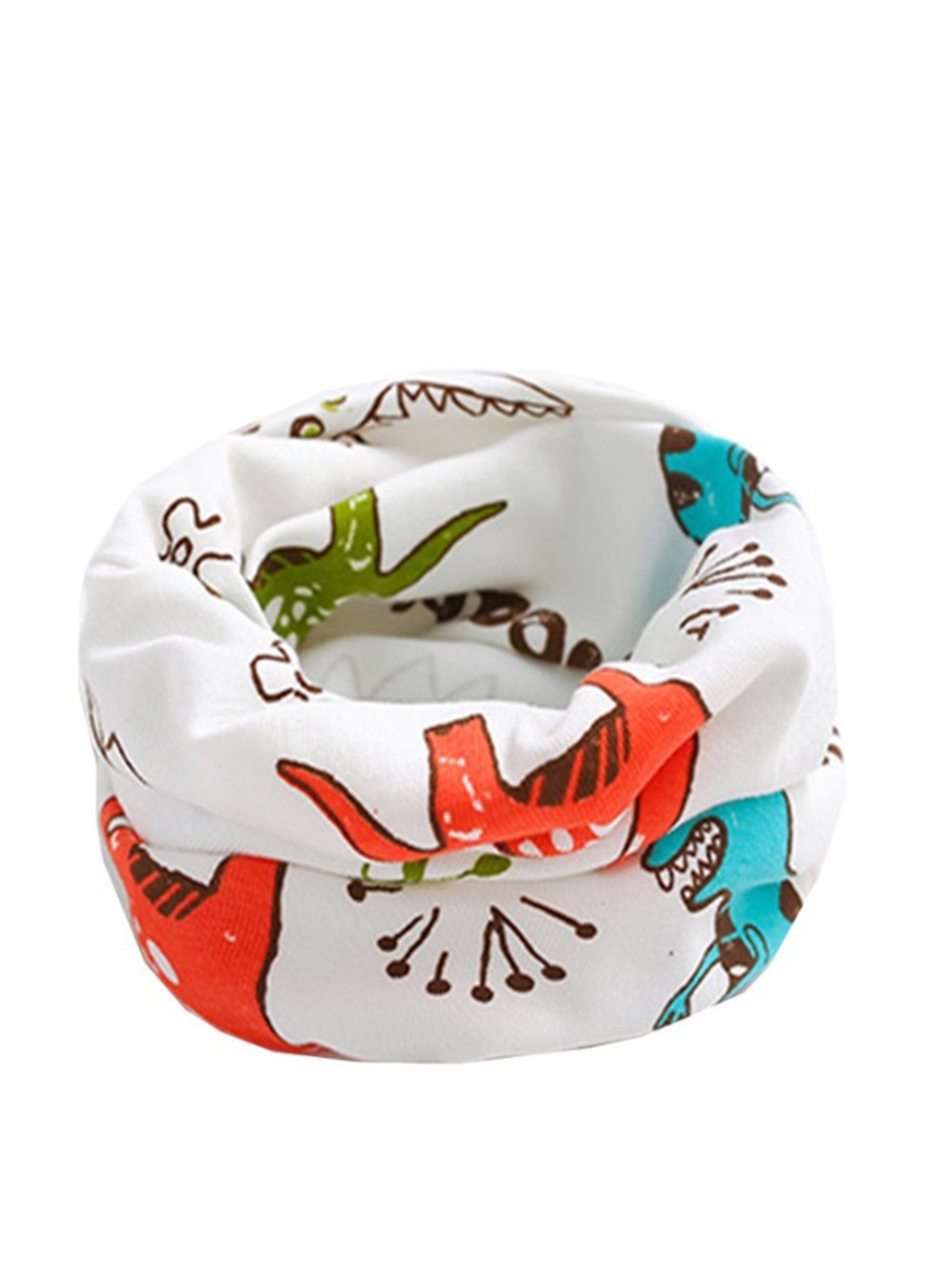 

Шарф-снуд Sweet Hats динозавры 20*40 см белый (ШФ-20-91)