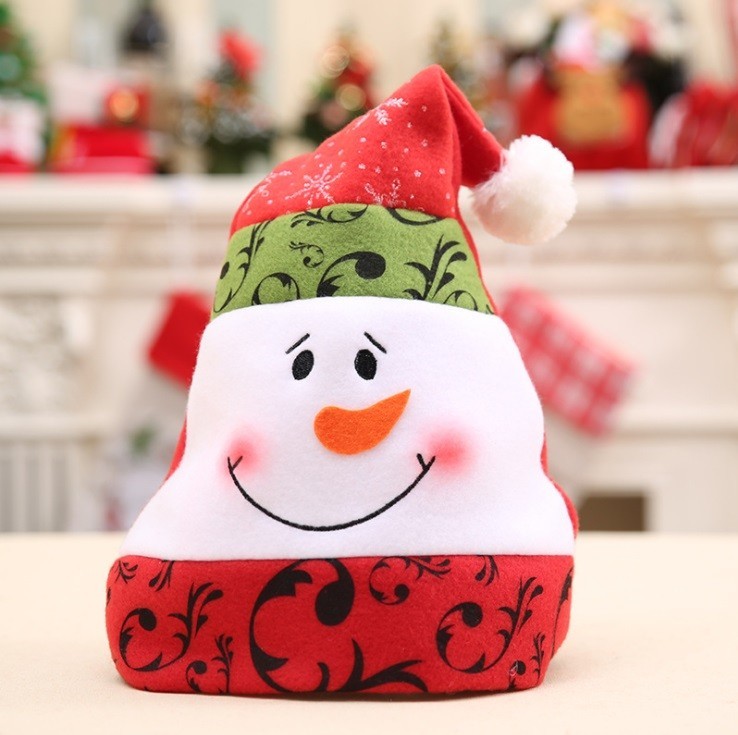 

Новогодняя шапка Kid friends Снеговичок 55 см Комбинированный (NY-20-02)