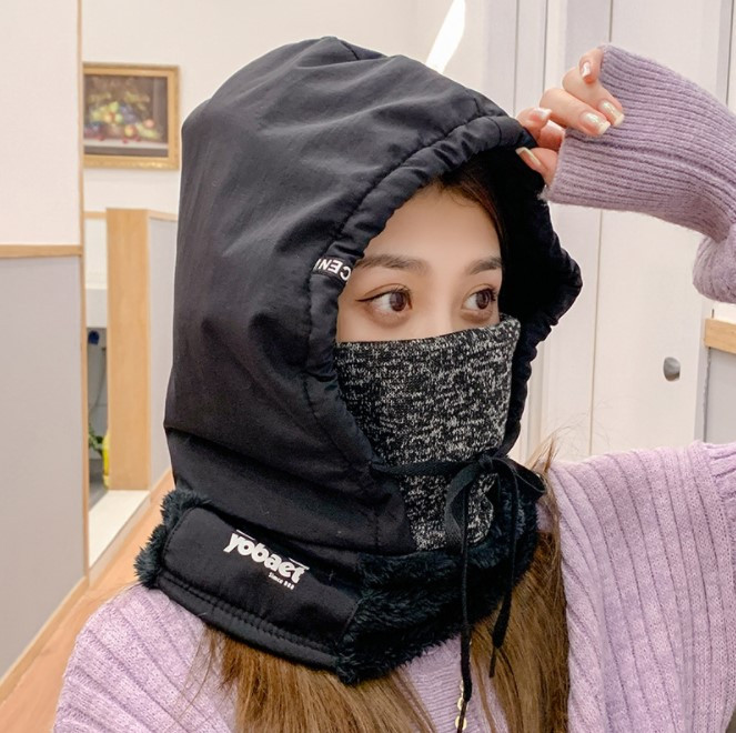 

Шапка Jsstore Капюшон с маской Черный