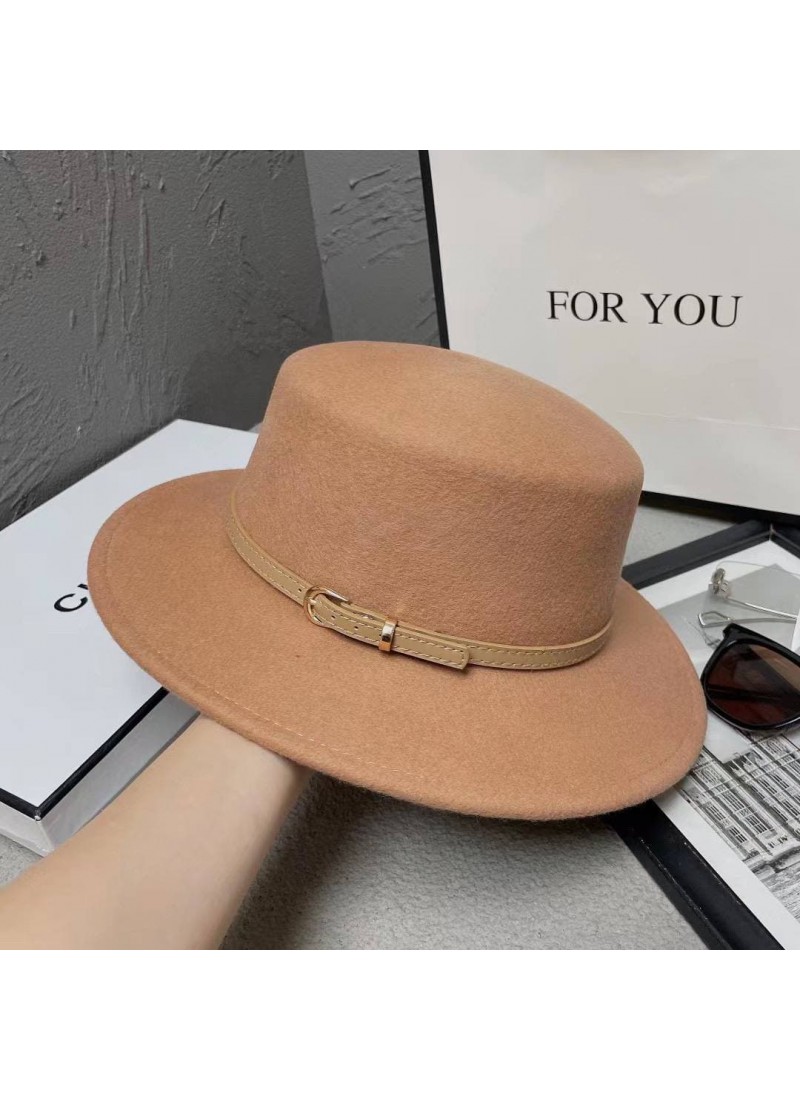 

Шляпа плотная круглая на осень Modern Boutique шоколадный, стандартный ШЛ017