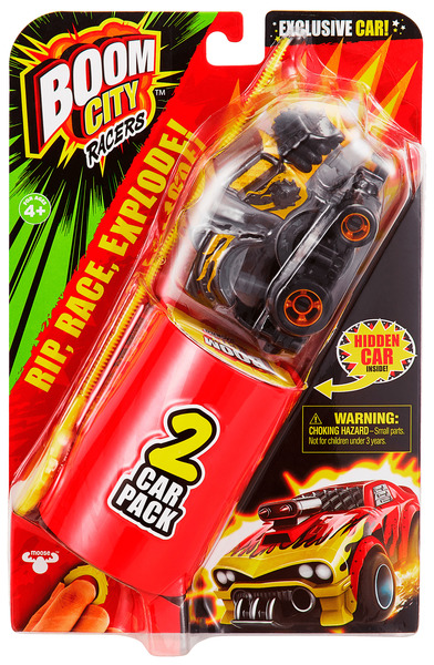 

Машинки з пусковим пристроєм 2 шт Boom City Racers Roast'd! (40058)