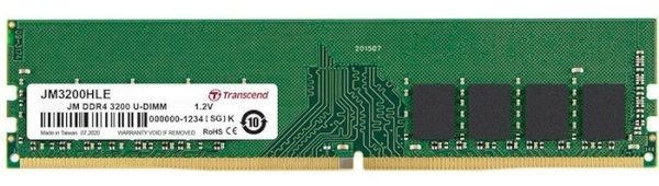 

Оперативна пам'ять Transcend DDR4 32GB 3200Mhz (JM3200HLE-32G) (JM3200HLE-32G)