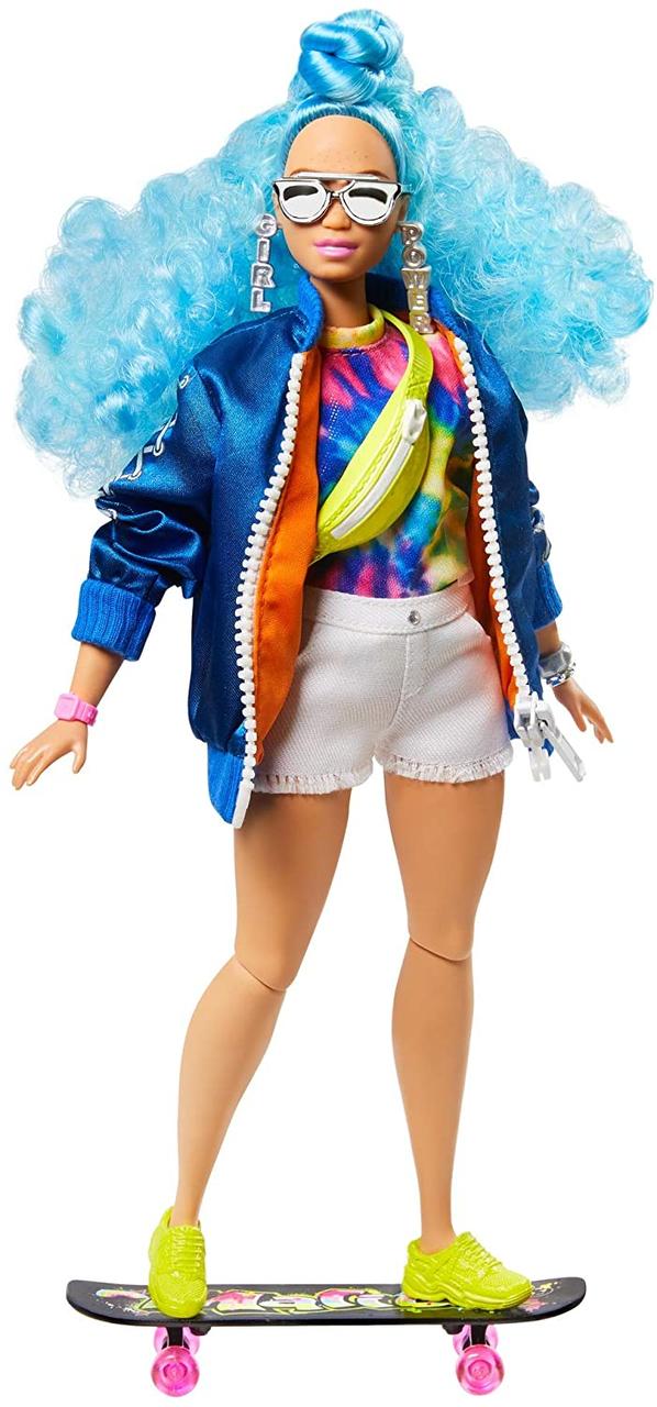 

Кукла Барби Экстра Модница на скейтборде Barbie Extra GRN30