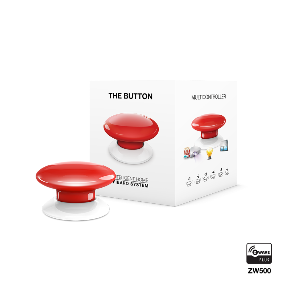 

Кнопка управления Z-Wave FIBARO The Button