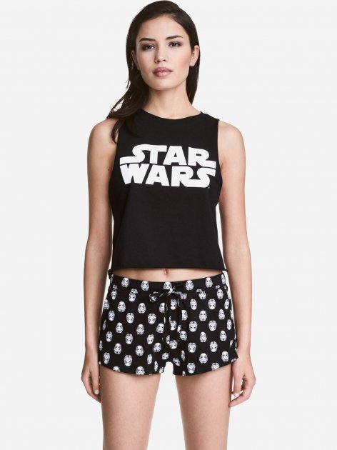

Шорты пижамные H&M Divided 0318464-3 L Черные