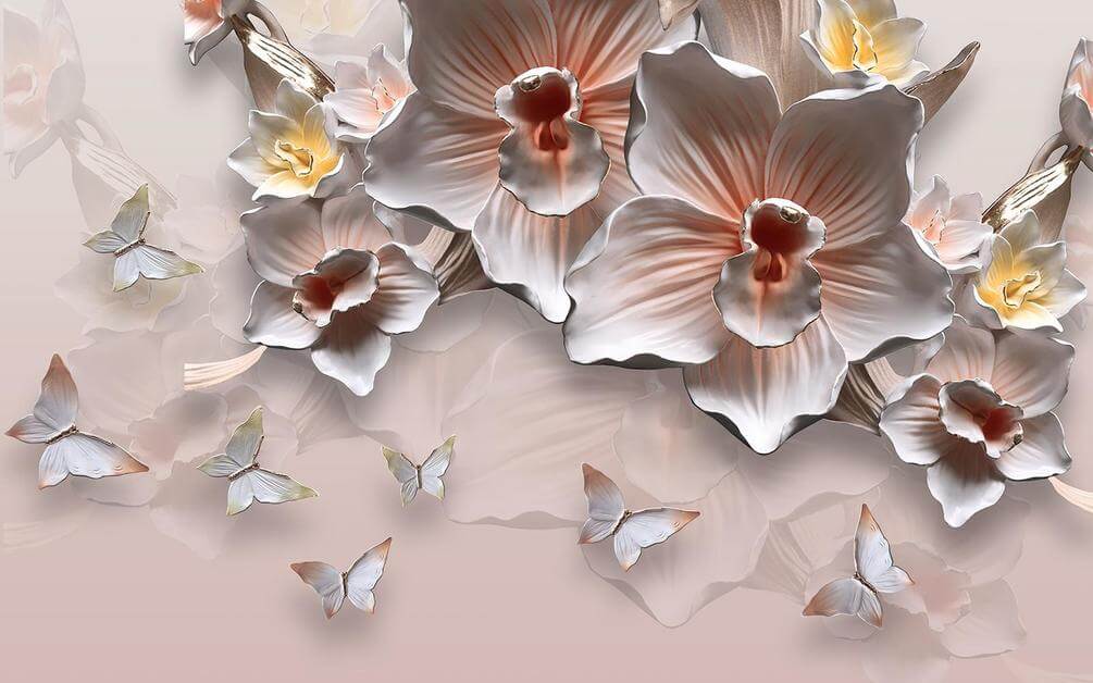 

Фотообои Арт-Обои Цимбидиум №38968 Фреска