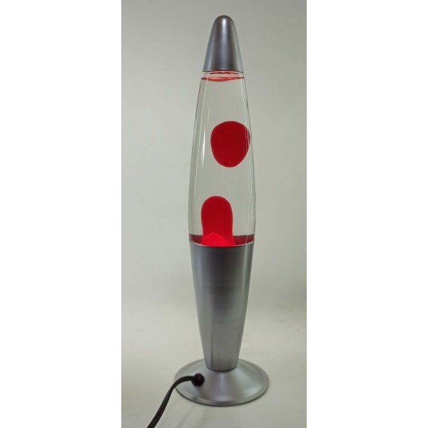 

Светильник Лава Лампа 42х10х10 см красная