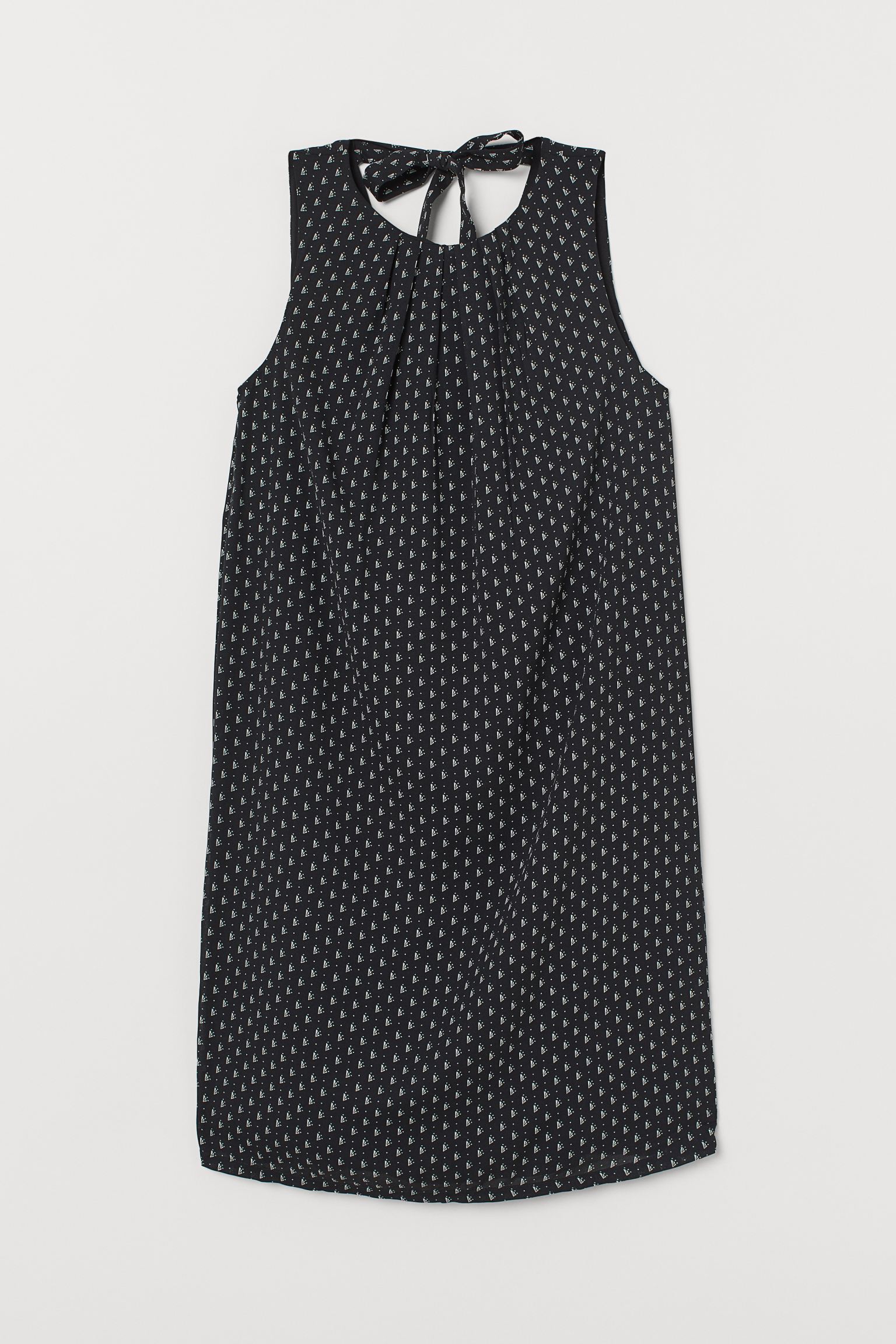 

Платье H&M  черно белый узор 8107664400, Платье H&M 34 черно белый узор 8107664400