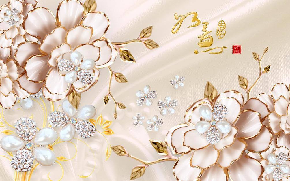 

Фотообои Арт-Обои Украшение с позолотой и жемчугом №39599 Мелкий песок