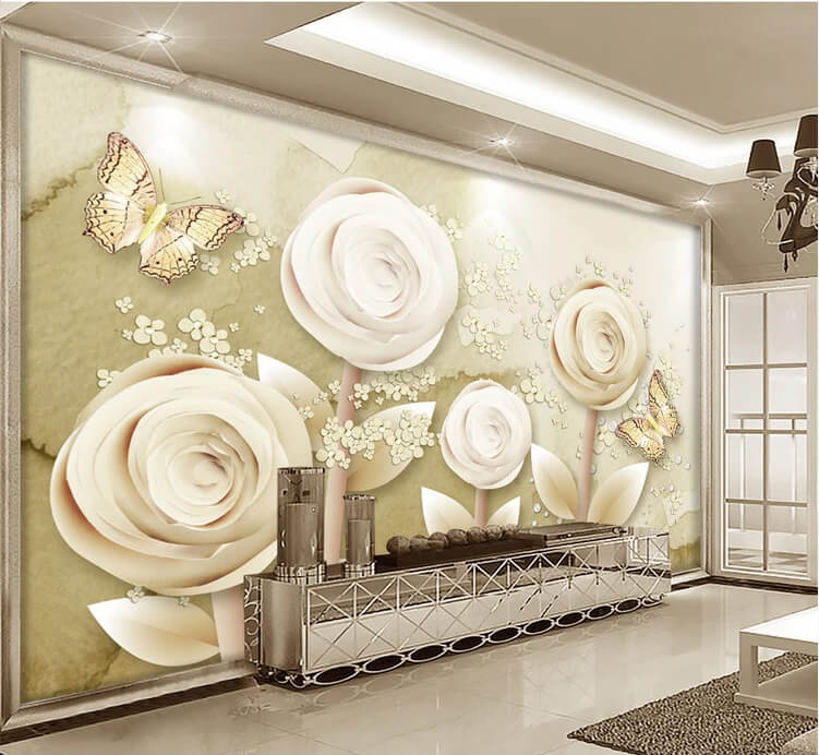 

Фотообои Арт-Обои Цветочные зефирки №dec-2126 Аква