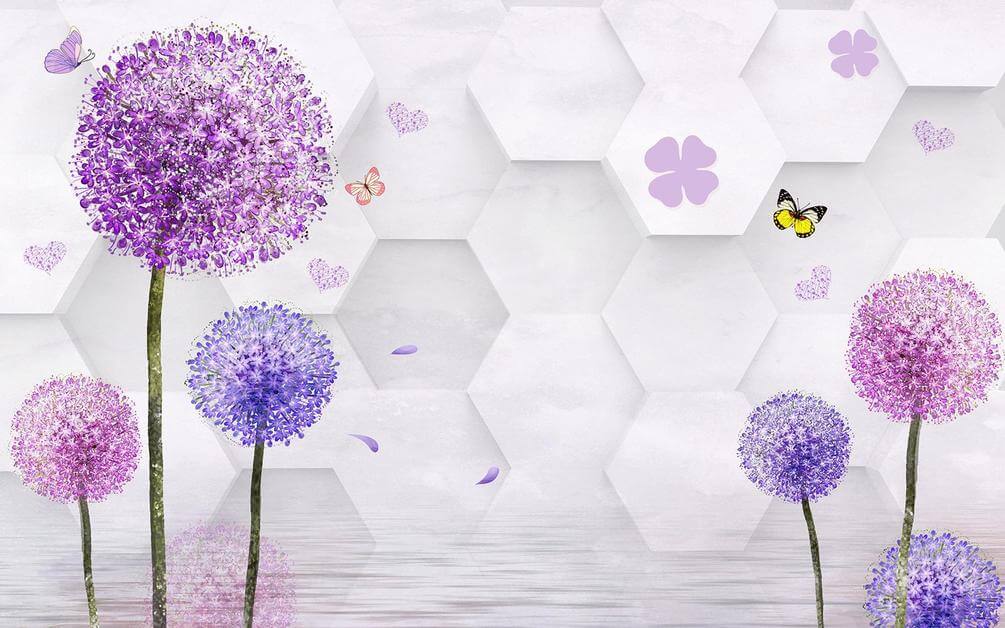 

Фотообои Арт-Обои Белые шестиугольники №38909 Фреска