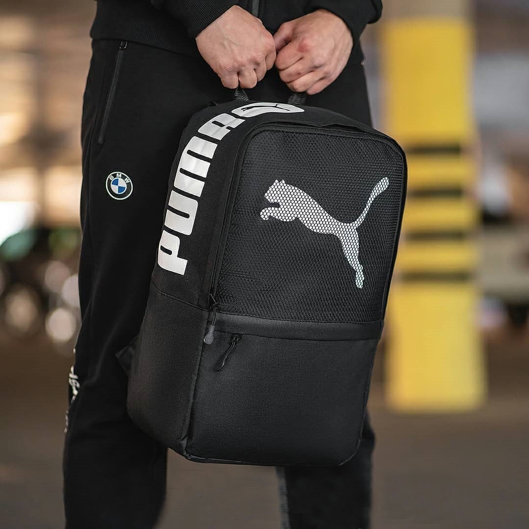 

Черный рюкзак Puma / сетка