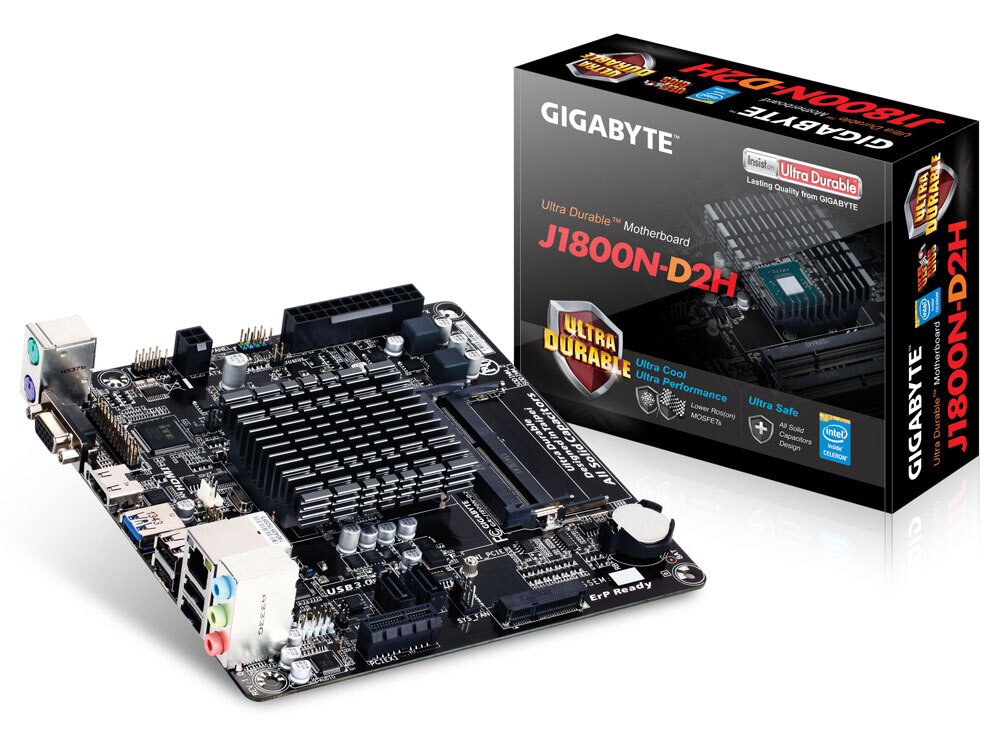 

Материнская плата GIGABYTE GA-J1800N-D2H