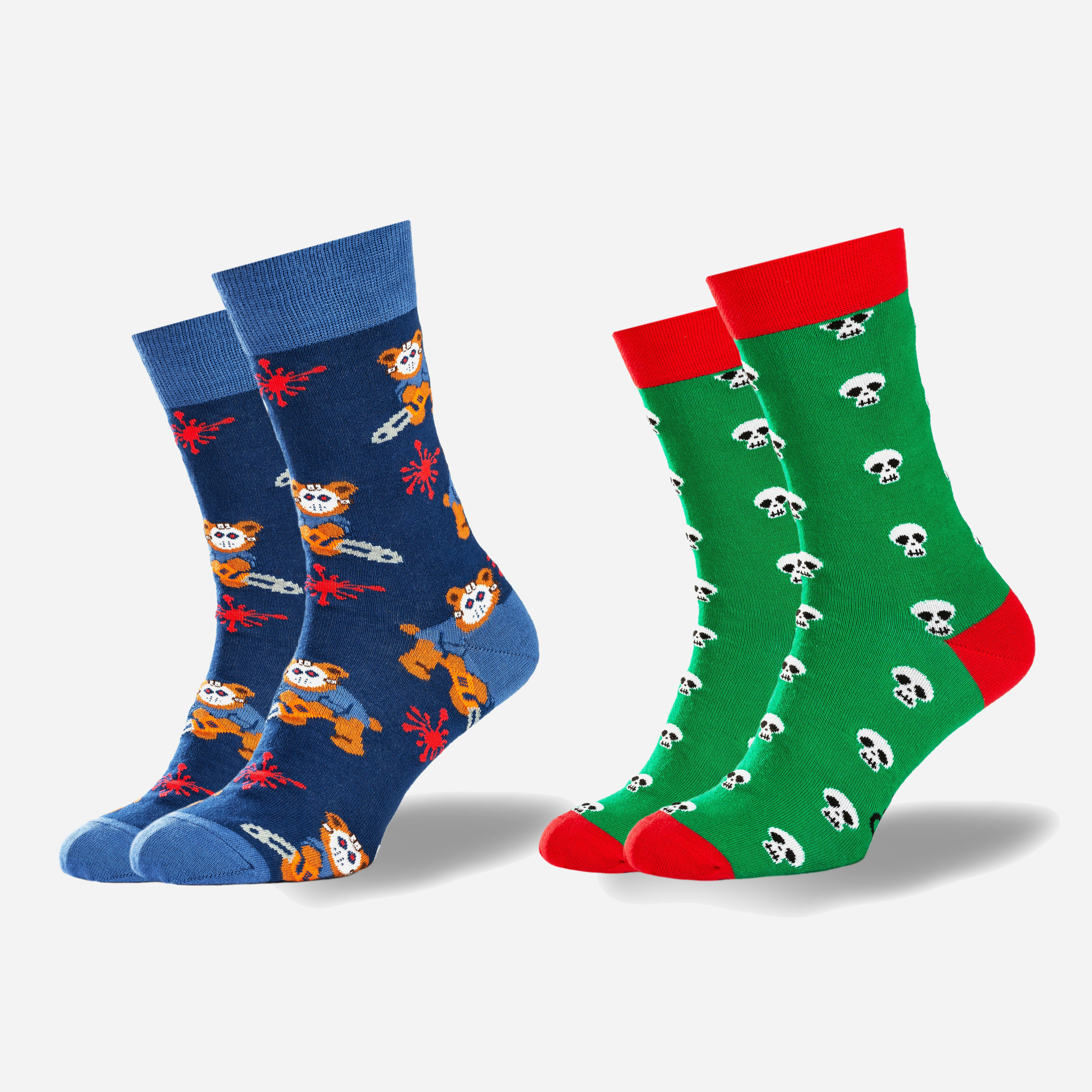 

Набор носков GoodSox Hamlet + Come to Play 8042 41-46 2 пары Зеленый/Темно-синий
