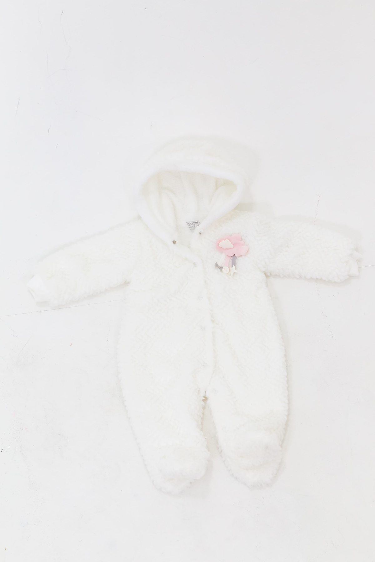 

Чоловічок Unisex демісезон Bestido 20444 68 Молочний