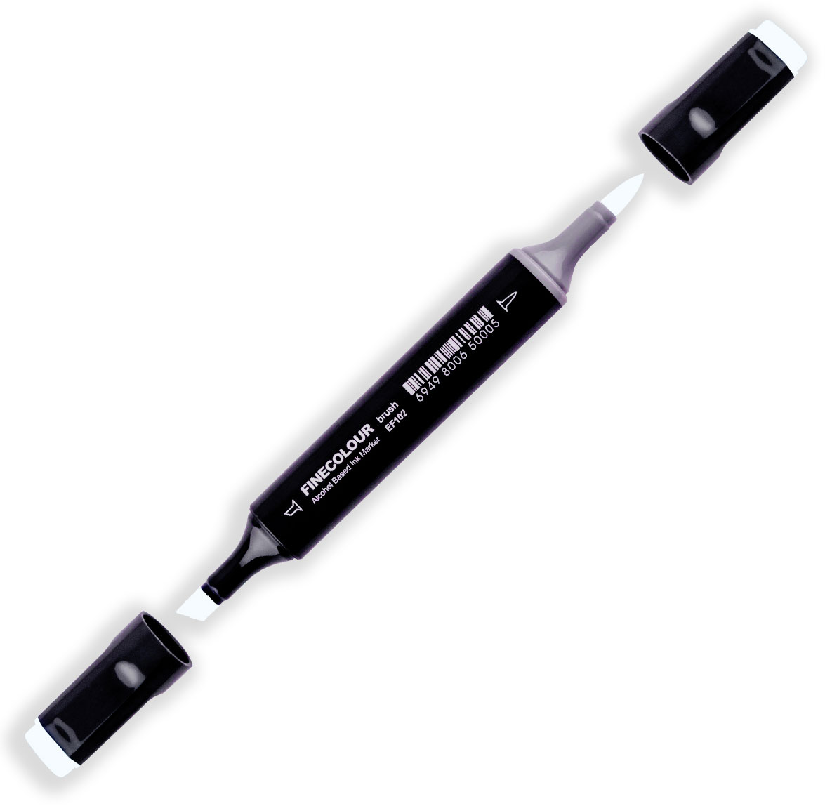 

Маркер Finecolour Brush спиртовой 098 бледный целестин B98 (EF102-98N)