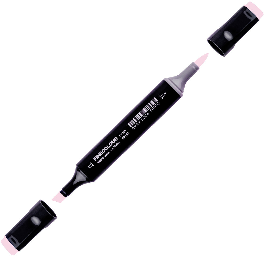 

Маркер Finecolour Brush спиртовой 129 теневой розовый RV129 (EF102-129N)