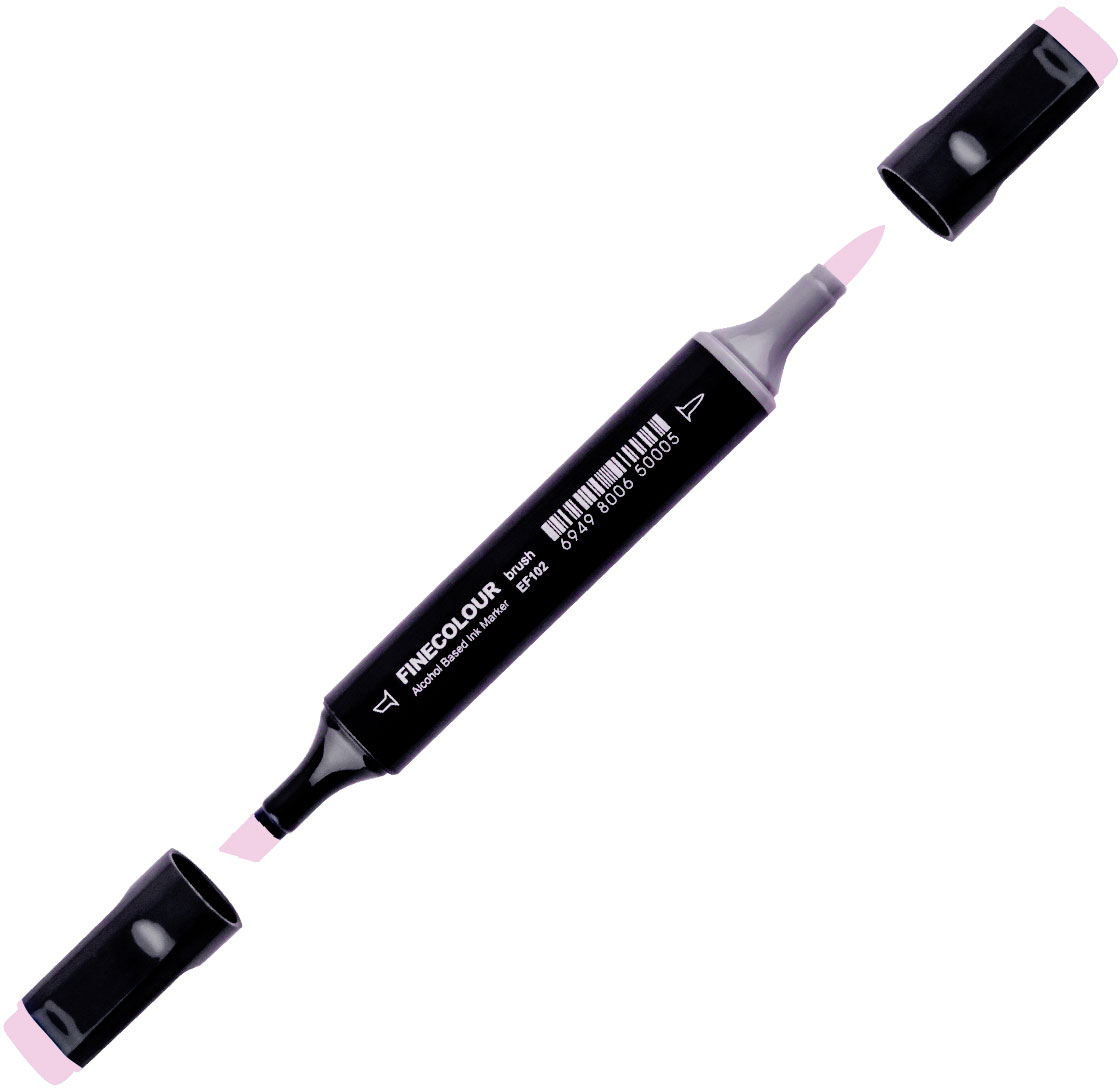 

Маркер Finecolour Brush спиртовой 206 бегония V206 (EF102-206)