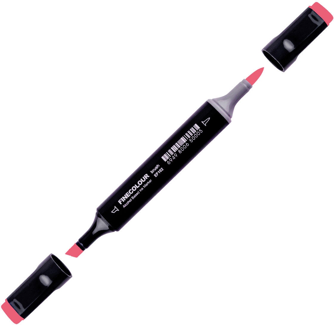 

Маркер Finecolour Brush спиртовой 137 насыщенный красный R137 (EF102-137)