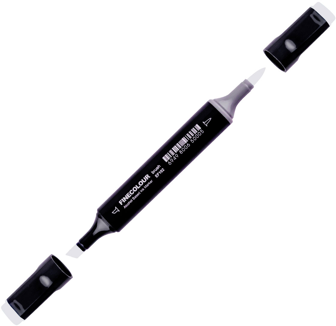

Маркер Finecolour Brush спиртовой 276 нейтральный серый №2 NG276 (EF102-276)