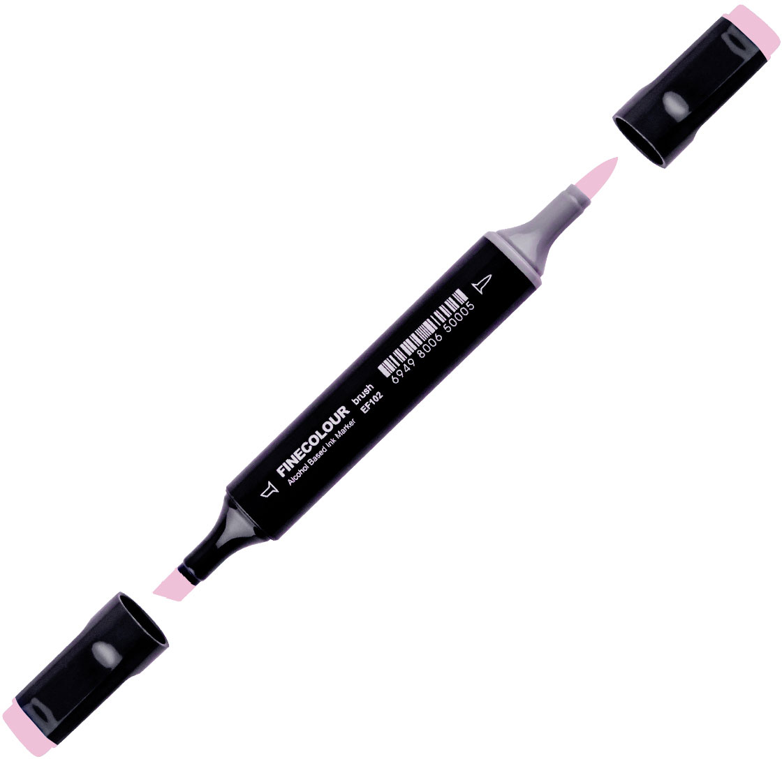 

Маркер Finecolour Brush спиртовой 346 темно-розовый RV346 (EF102-346N)