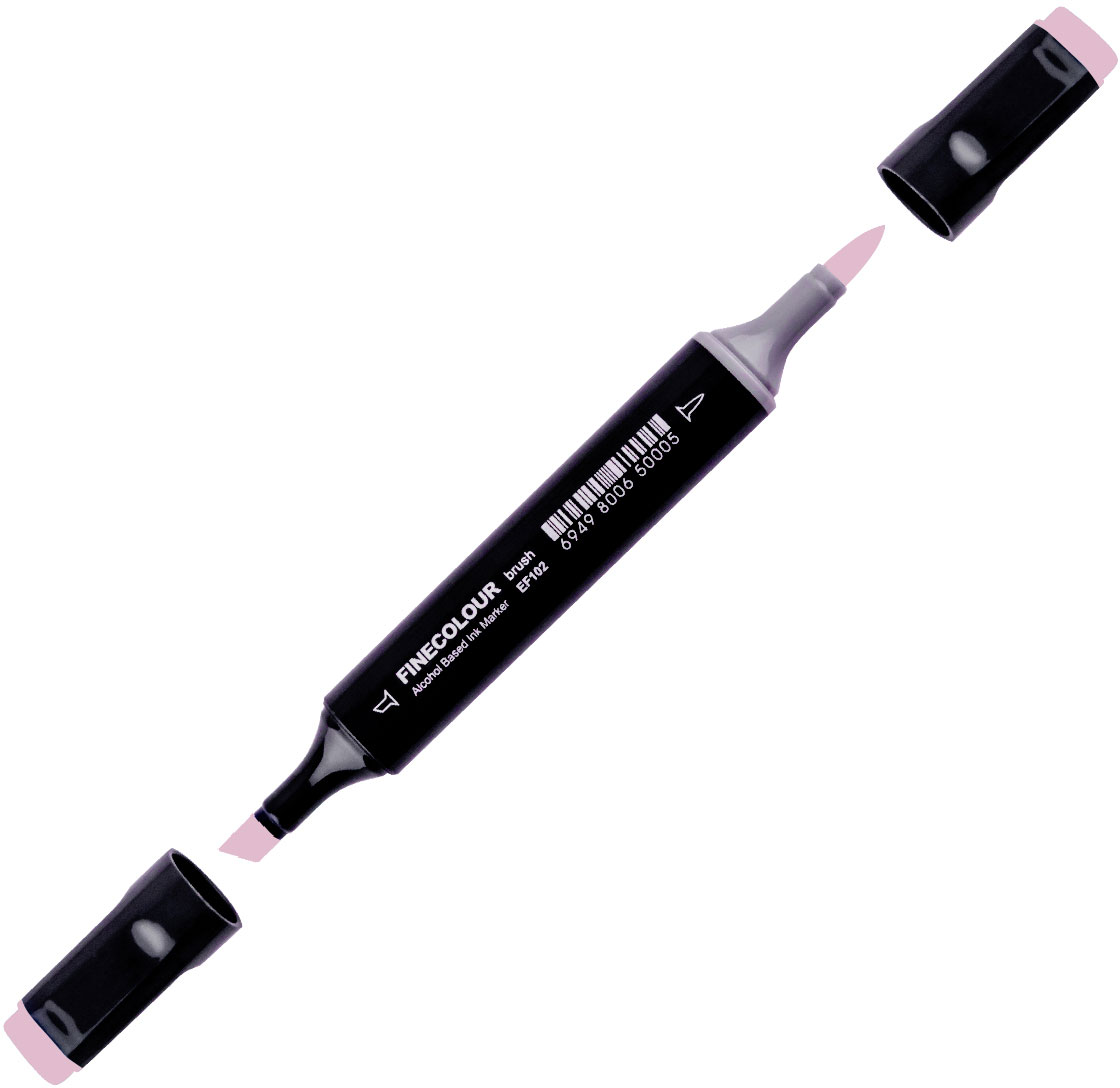 

Маркер Finecolour Brush спиртовой 336 пурпурно-розовый V336 (EF102-336N)