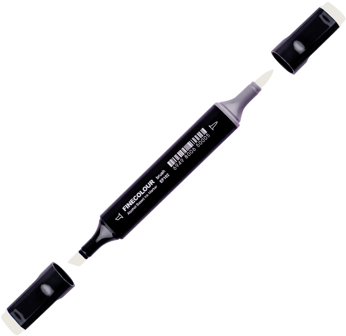 

Маркер Finecolour Brush спиртовой 261 желтовато-серый №3 YG261 (EF102-261)