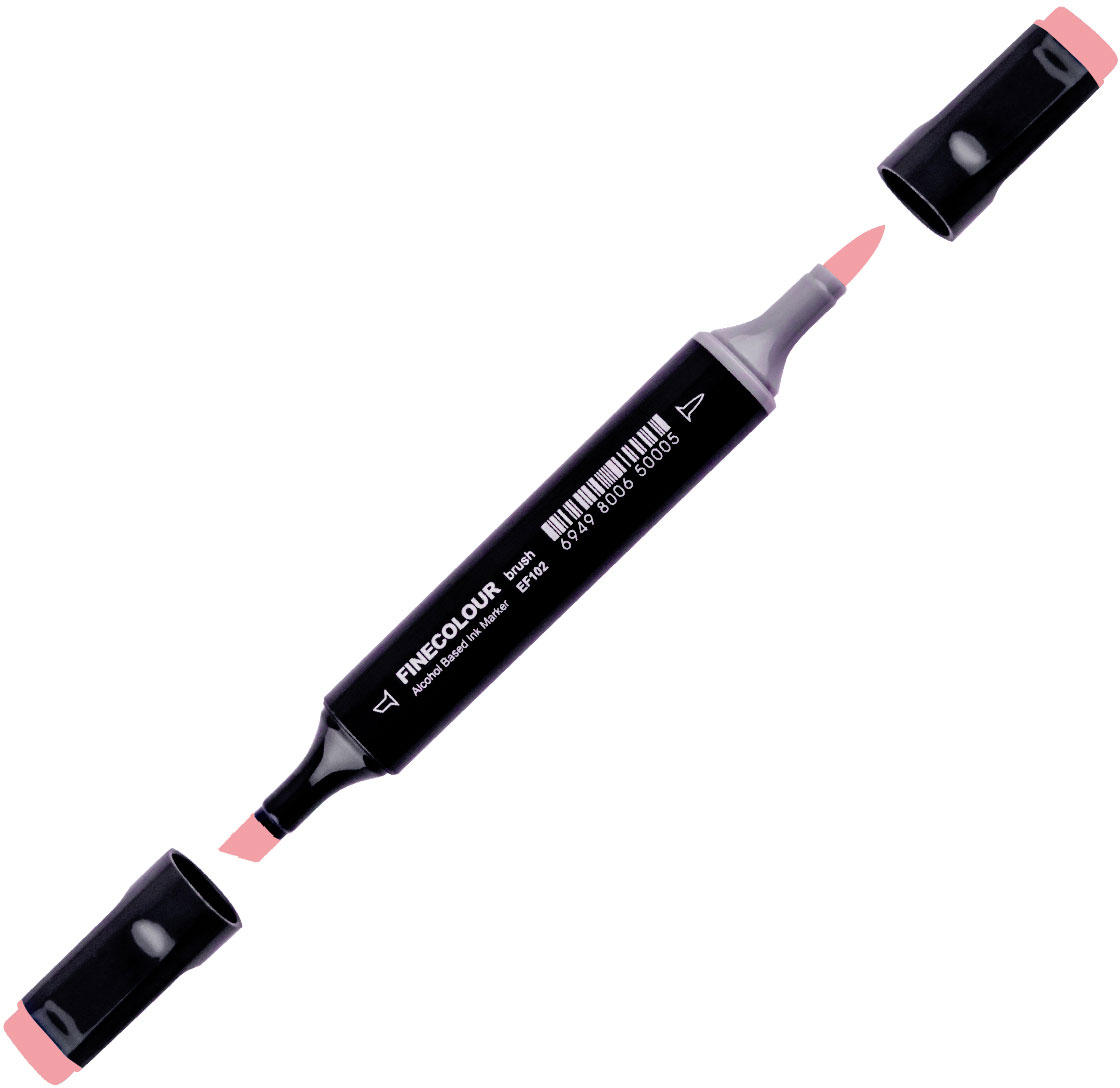 

Маркер Finecolour Brush спиртовой 359 светлый румянец R359 (EF102-359N)