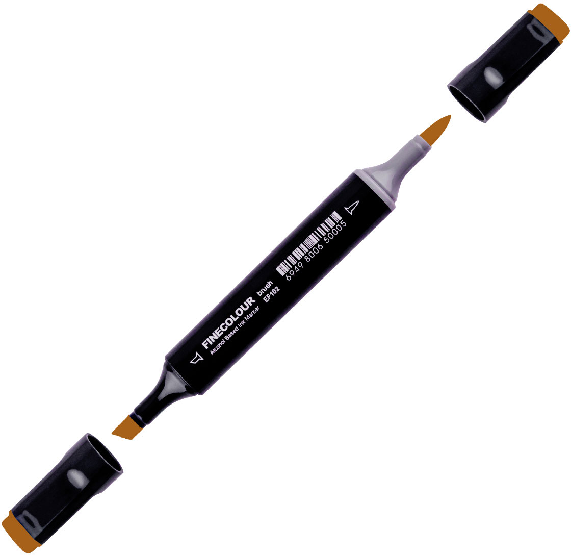 

Маркер Finecolour Brush спиртовой 423 цвет тика Y423 (EF102-423N)