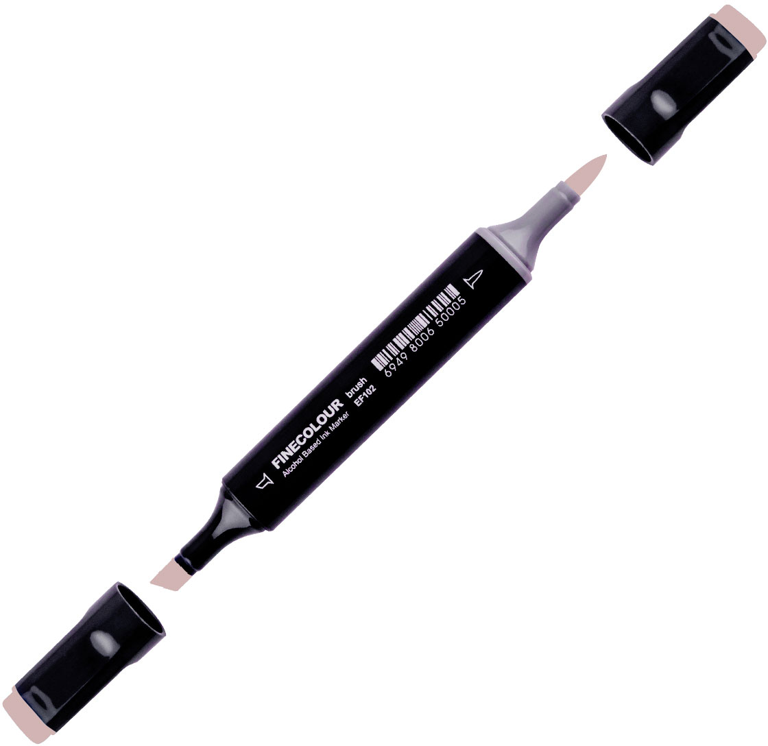 

Маркер Finecolour Brush спиртовой 436 какао-коричневый E436 (EF102-436N)