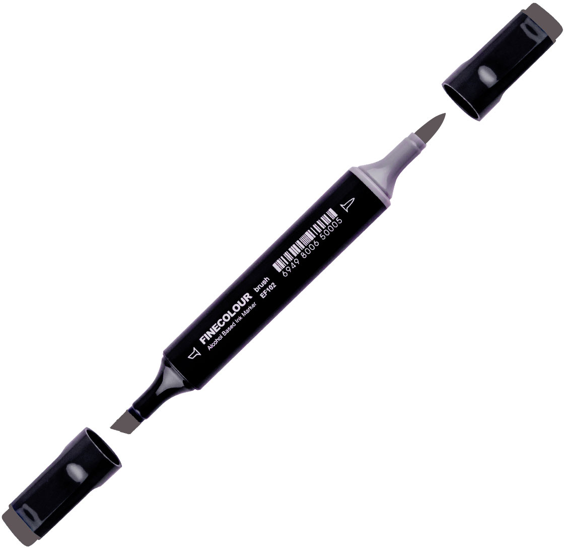 

Маркер Finecolour Brush спиртовой 479 оттеночный серый №8 SG479 (EF102-479N)