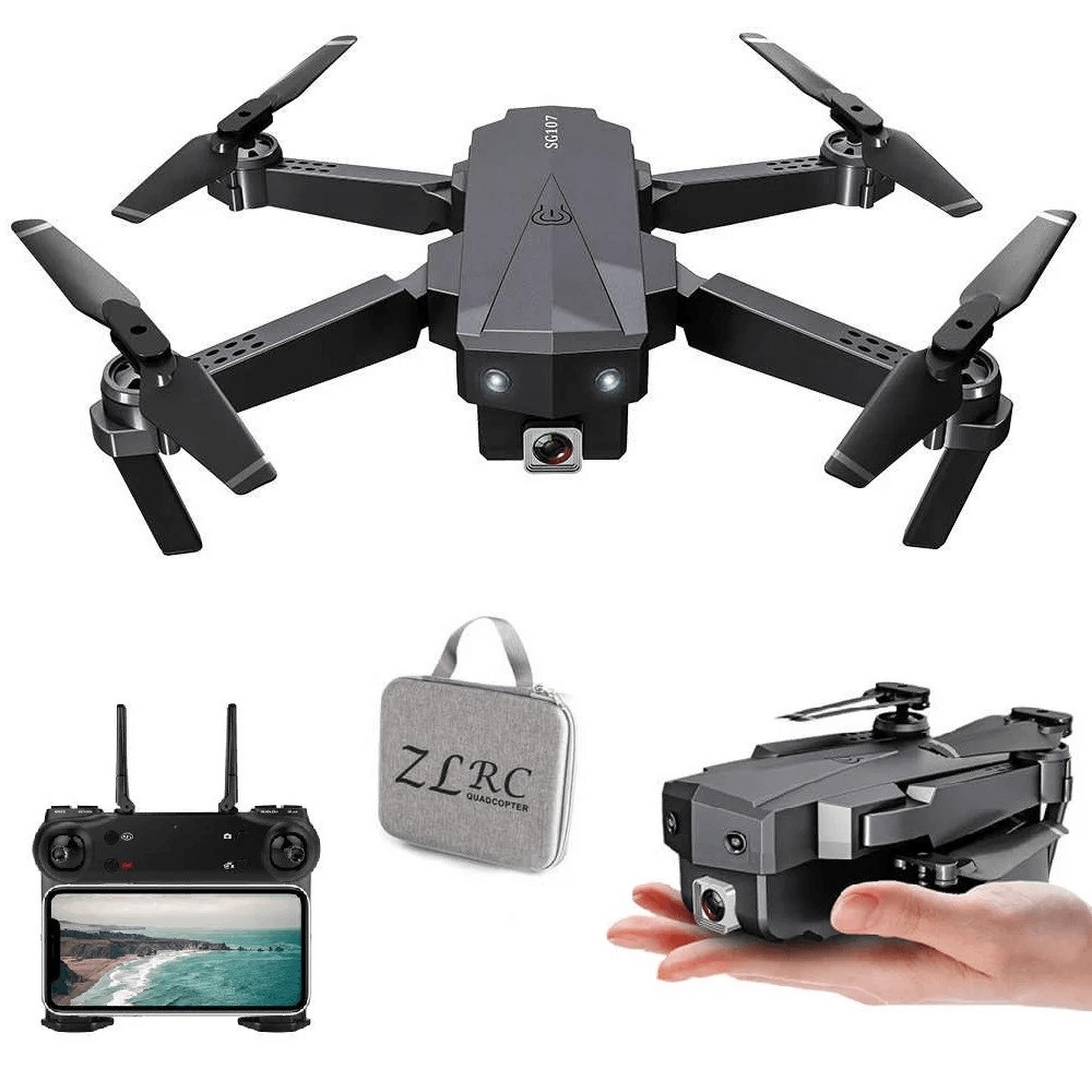 

Квадрокоптер ZLRC SG107 – дрон с 4K и HD-камерами, FPV, оптическое позиционирование 15 минут полета + КЕЙС + БАТАРЕЙКИ