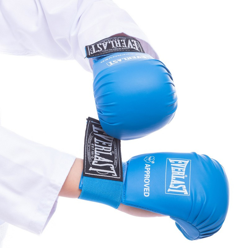 

Перчатки для карате Everlast Heroe 3956 размер L Blue