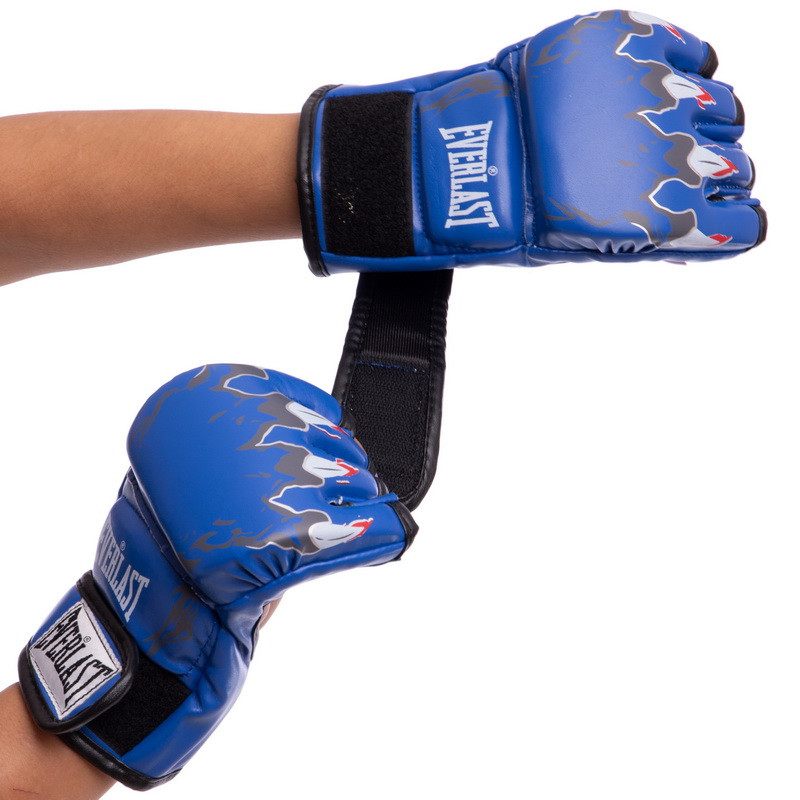 

Перчатки для смешанных единоборств Everlast Heroe 3207 размер XL Blue