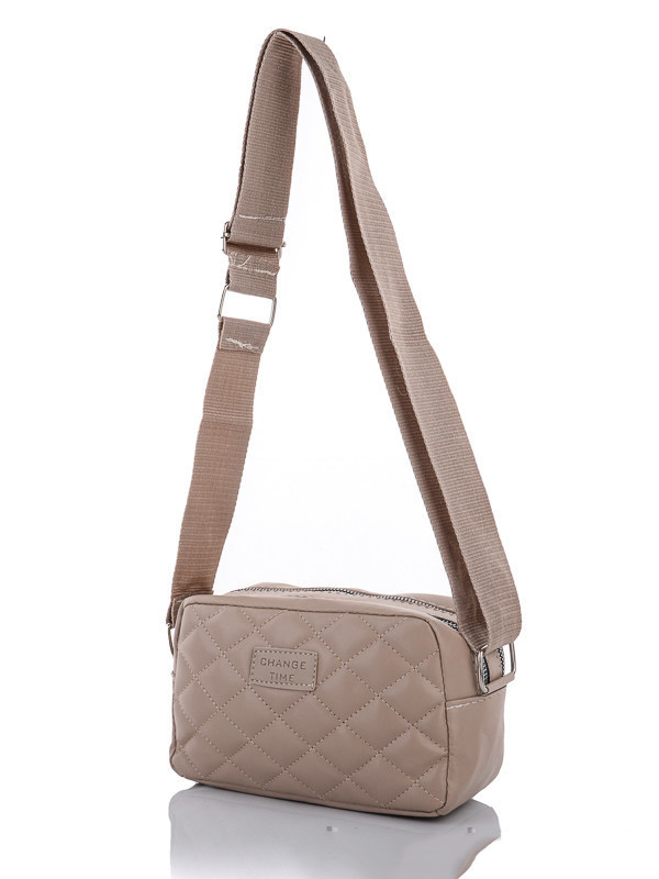 

Женские сумки деми Prime 100-6 beige Бежевый р.13x18x9