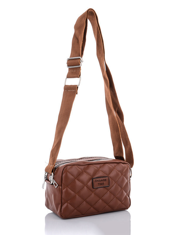 

Женские сумки деми Prime 100-7 brown Коричневый р.13x18x9